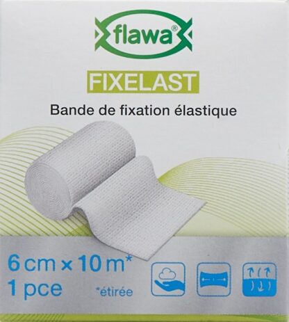 FLAWA Fixelast bande de gaze 6cmx10m - immagine 2