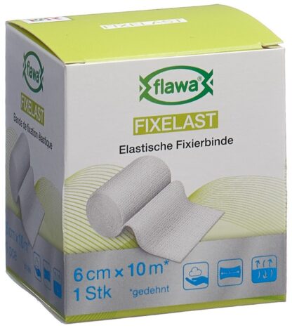 FLAWA Fixelast bande de gaze 6cmx10m - immagine 3