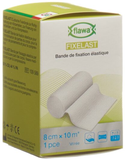 FLAWA Fixelast bande de gaze 8cmx10m - immagine 4