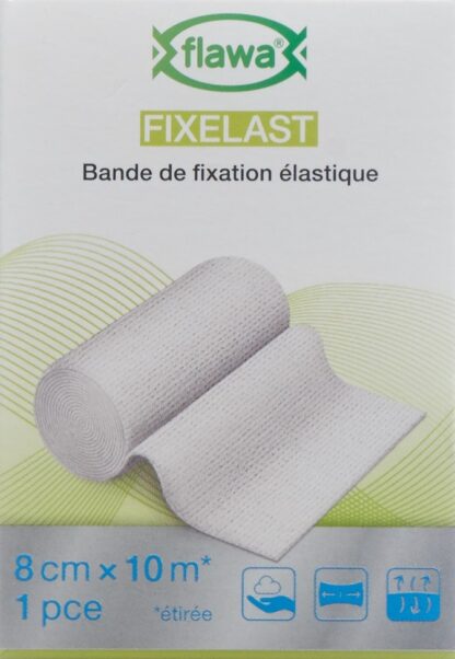 FLAWA Fixelast bande de gaze 8cmx10m - immagine 2