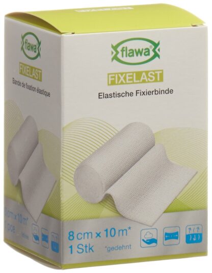 FLAWA Fixelast bande de gaze 8cmx10m - immagine 3