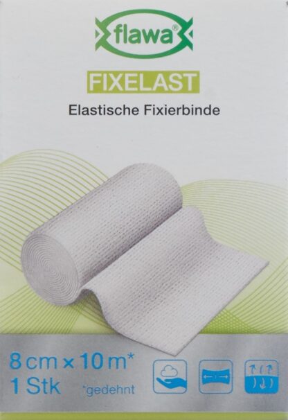 FLAWA Fixelast bande de gaze 8cmx10m