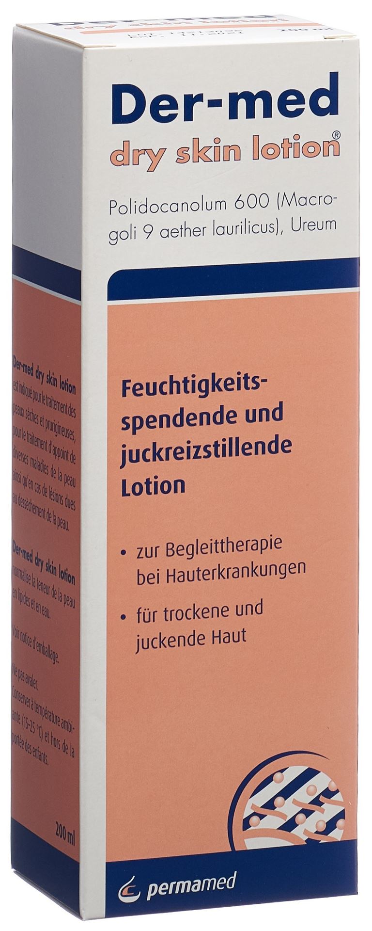 DER-MED dry skin Lotion tb 200 ml - immagine 3