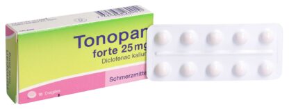 TONOPAN forte drag 25 mg 10 pce - immagine 5