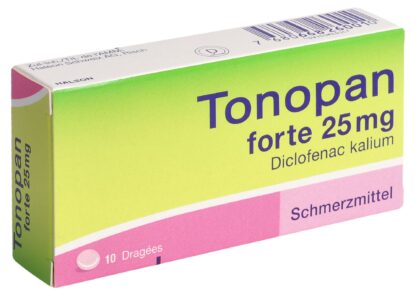 TONOPAN forte drag 25 mg 10 pce - immagine 3