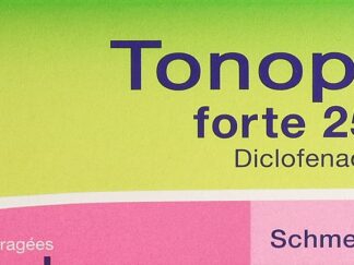 TONOPAN forte drag 25 mg 10 pce