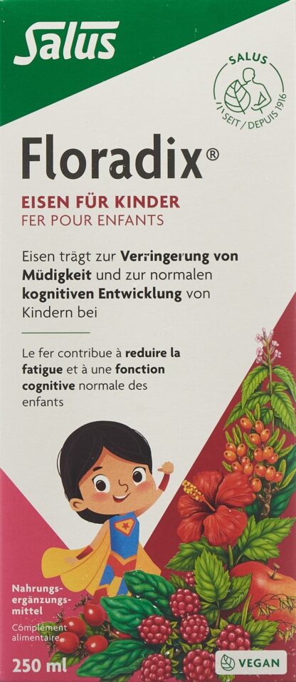 FLORADIX Fer + vitamines pour enfants fl 250 ml