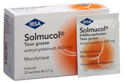SOLMUCOL toux grasse gran 600 mg sach 20 pce - immagine 6