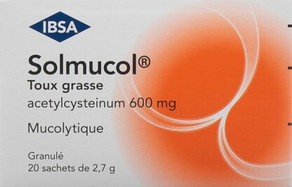 SOLMUCOL toux grasse gran 600 mg sach 20 pce - immagine 2