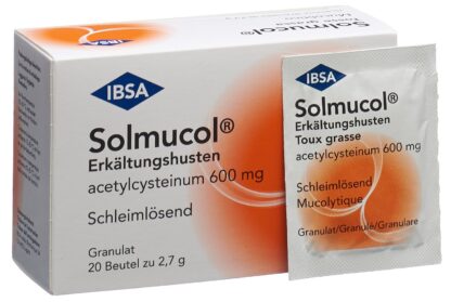 SOLMUCOL toux grasse gran 600 mg sach 20 pce - immagine 5