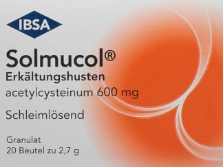 SOLMUCOL toux grasse gran 600 mg sach 20 pce