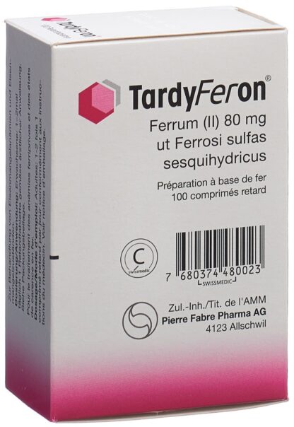 TARDYFERON cpr ret 80 mg 100 pce - immagine 4