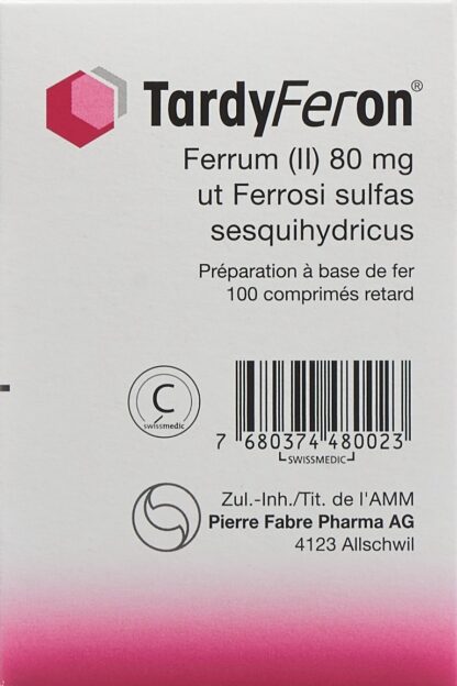TARDYFERON cpr ret 80 mg 100 pce - immagine 2