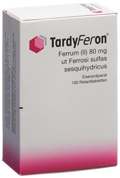 TARDYFERON cpr ret 80 mg 100 pce - immagine 3