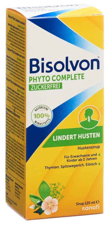 BISOLVON Phyto Compl sirop s suc cont toux 120 ml - immagine 3