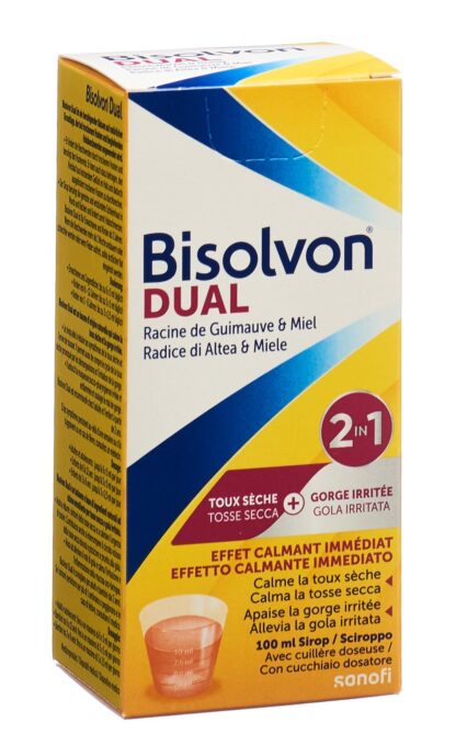 BISOLVON DUAL 2in1 sirop contre la toux fl 100 ml - immagine 4