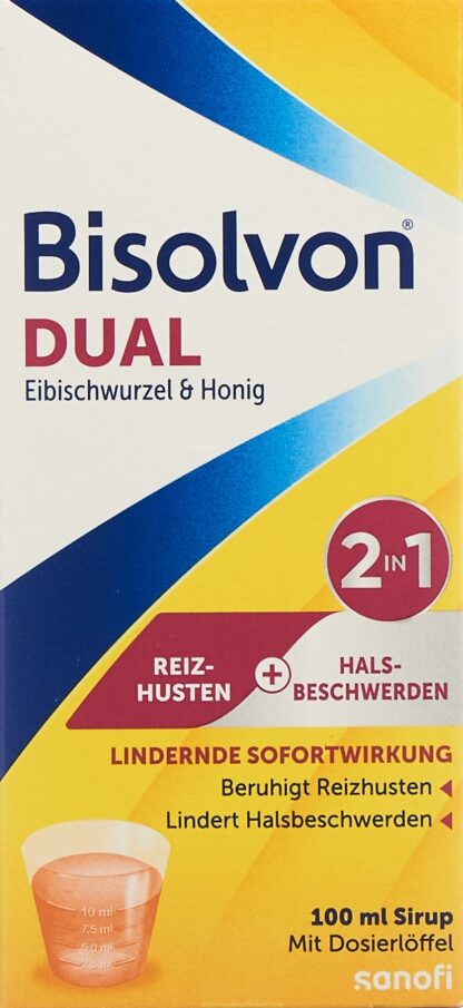 BISOLVON DUAL 2in1 sirop contre la toux fl 100 ml