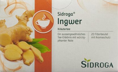SIDROGA gingembre sach 20 pce