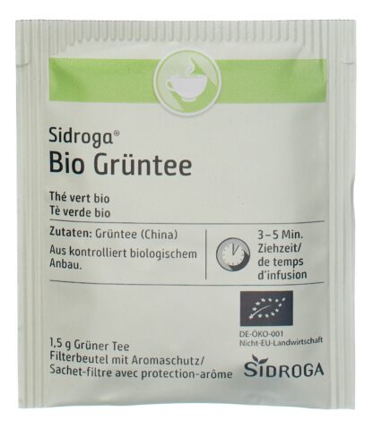 SIDROGA thé vert bio sach 20 pce - immagine 7
