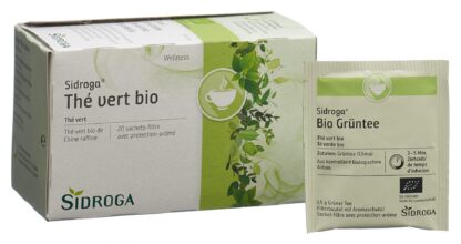 SIDROGA thé vert bio sach 20 pce - immagine 6