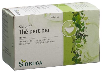SIDROGA thé vert bio sach 20 pce - immagine 4