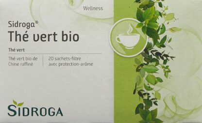 SIDROGA thé vert bio sach 20 pce - immagine 2