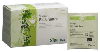 SIDROGA thé vert bio sach 20 pce - immagine 5