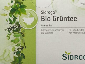 SIDROGA thé vert bio sach 20 pce
