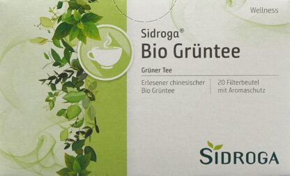 SIDROGA thé vert bio sach 20 pce