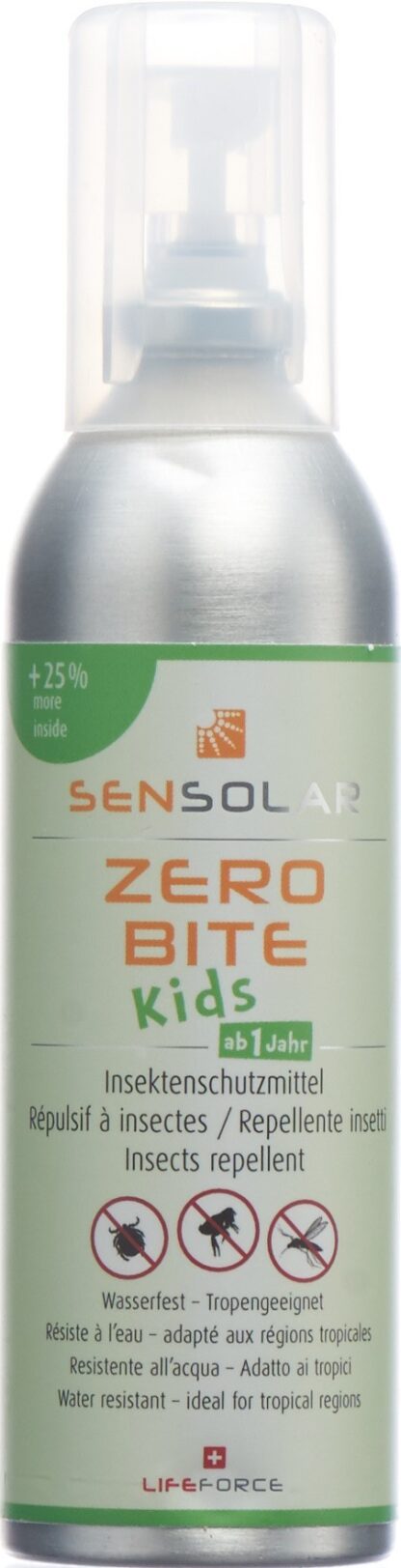 SENSOLAR zero bite kids moustiq insect prot 100 ml