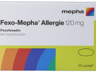FEXO Mepha Allergie Lactab 120 mg 10 pce