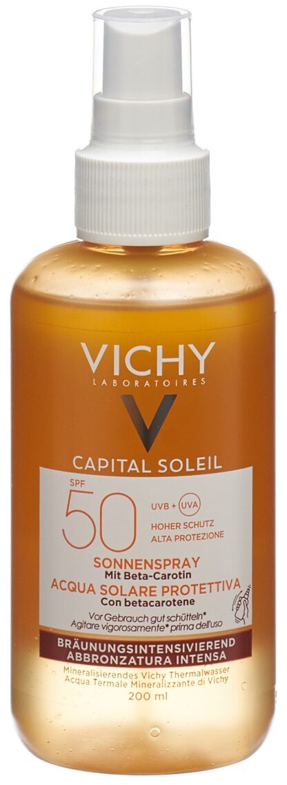 VICHY Capital Soleil Eau prot spr bro SPF50 200 ml - immagine 2