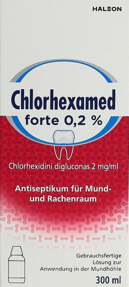 CHLORHEXAMED forte sol 0.2 % fl Pet 300 ml