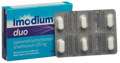 IMODIUM Duo (siméticone 125 mg/133 mg) cpr 12 pce - immagine 5