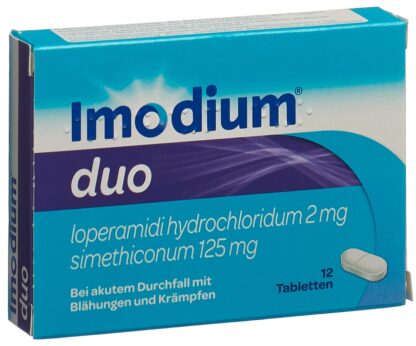 IMODIUM Duo (siméticone 125 mg/133 mg) cpr 12 pce - immagine 3