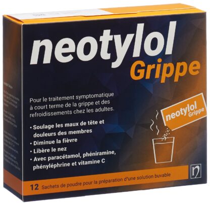 NEOTYLOL Grippe pdr sach 12 pce - immagine 4