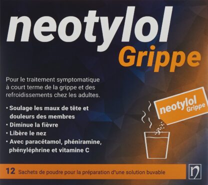 NEOTYLOL Grippe pdr sach 12 pce - immagine 2