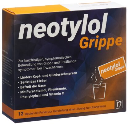 NEOTYLOL Grippe pdr sach 12 pce - immagine 3