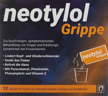 NEOTYLOL Grippe pdr sach 12 pce