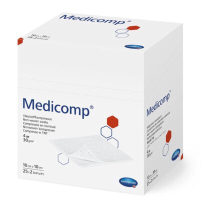 MEDICOMP Bl 4 plié S30 10x10cm stérile 25 x 2 pce - immagine 2