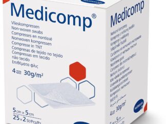 MEDICOMP 4 plis S30 5x5cm stérile 25 x 2 pce