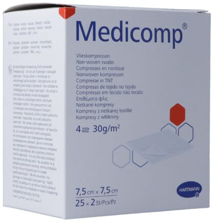 MEDICOMP Bl 4 plié S30 7.5x7.5cm st 25 x 2 pce - immagine 2