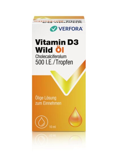 VITAMINE D3 Wild Huile 500 UI/goutte 10 ml