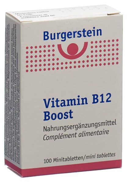 BURGERSTEIN Vitamin B12 Boost cpr mini 100 pce - immagine 2