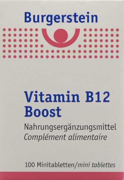 BURGERSTEIN Vitamin B12 Boost cpr mini 100 pce