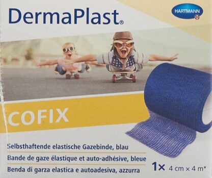 DERMAPLAST CoFix 4cmx4m bleu