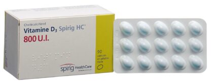 VITAMIN D3 Spirig HC caps moll 800 UI 90 pce - immagine 6