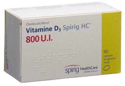 VITAMIN D3 Spirig HC caps moll 800 UI 90 pce - immagine 4