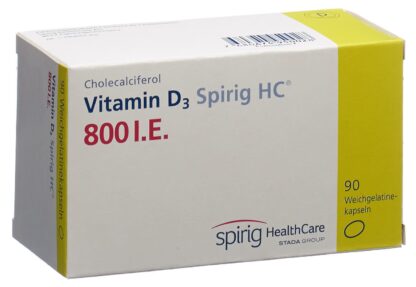 VITAMIN D3 Spirig HC caps moll 800 UI 90 pce - immagine 3