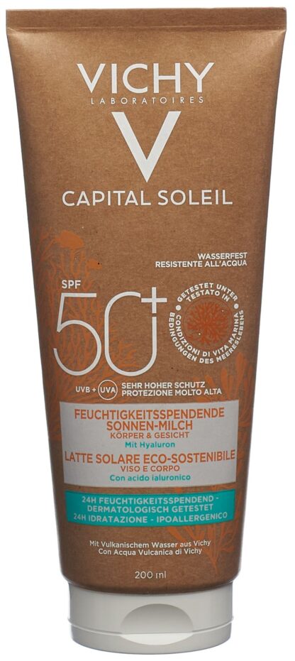 VICHY Capital Soleil Eco lait SPF50 tb 200 ml - immagine 2